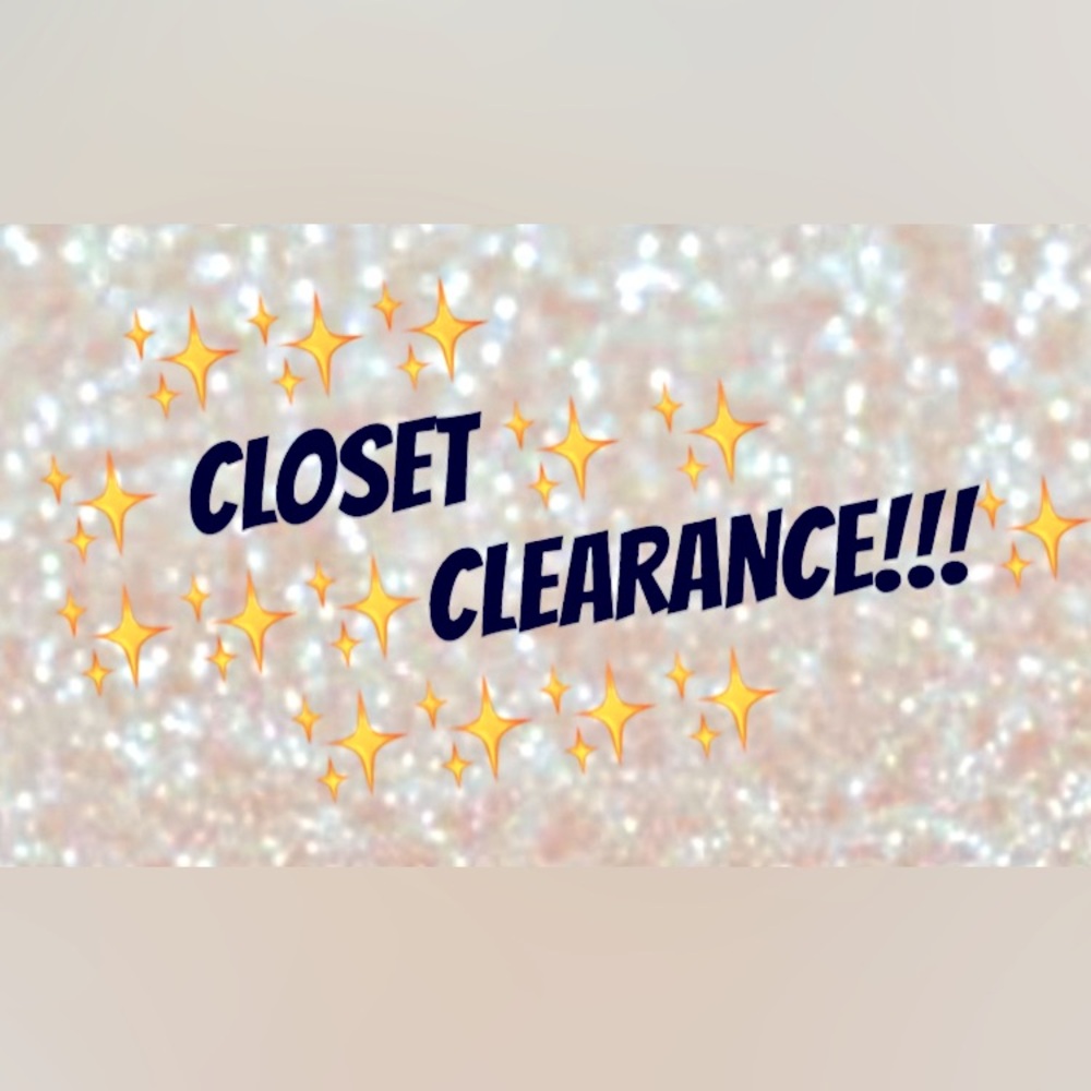 ⬇️ Closet Clearance!! ✌🏻 🔥 $5 SALE‼️ See Below!